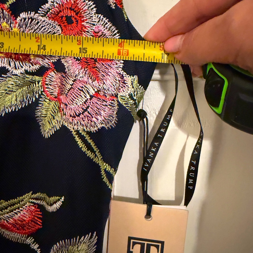 NWT Ivanka Trump Embroidered Dress
